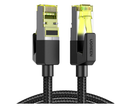 Kabel sieciowy RJ-45 (LAN) UGREEN NW150 Kabel sieciowy w oplocie Ethernet RJ45 Cat.7 F/FTP 3m